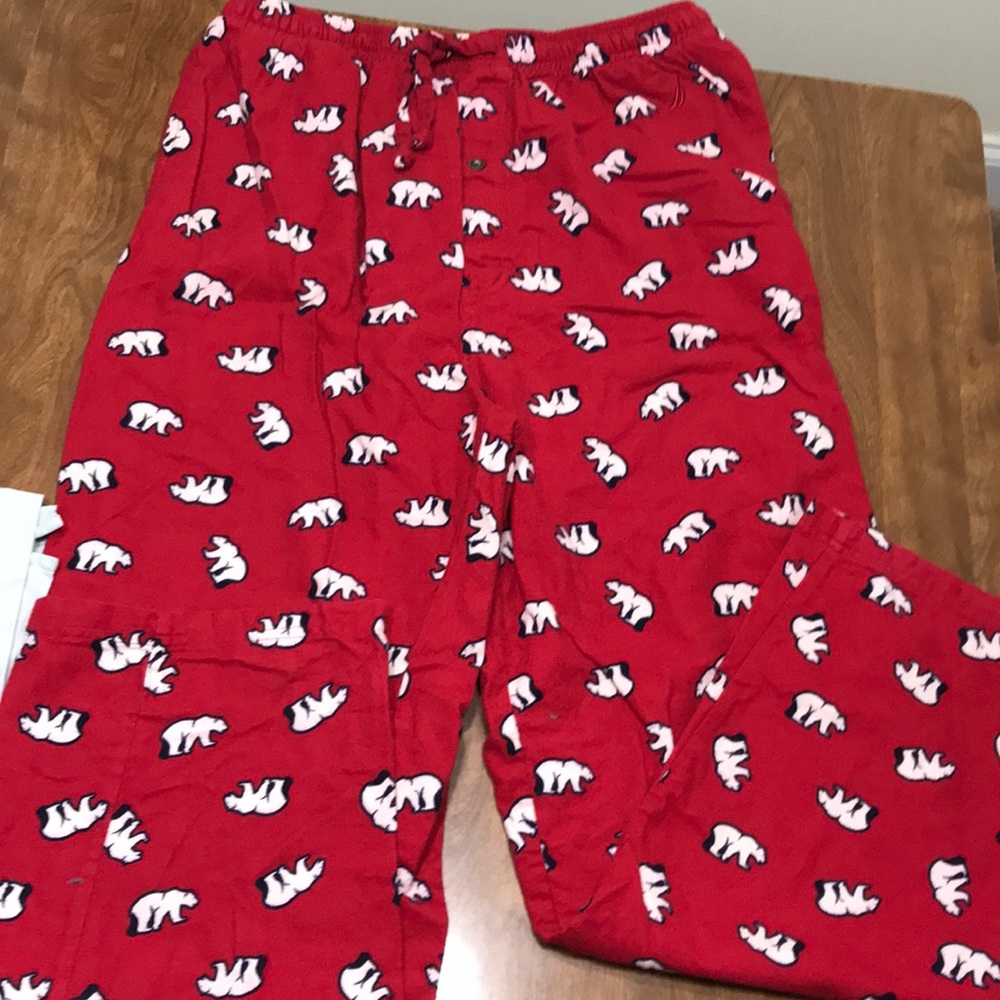 Polar bear pajama pants